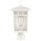 Nuvo Cove Neck Outdoor Large Post Lantern 1 Light White Finish 60/5951 - alternate 4